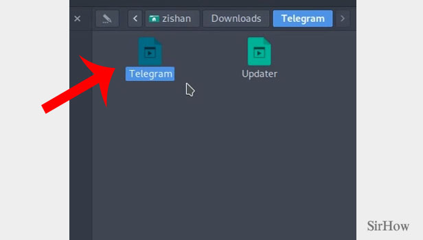 在 Linux 上更新 Telegram 第 4 步