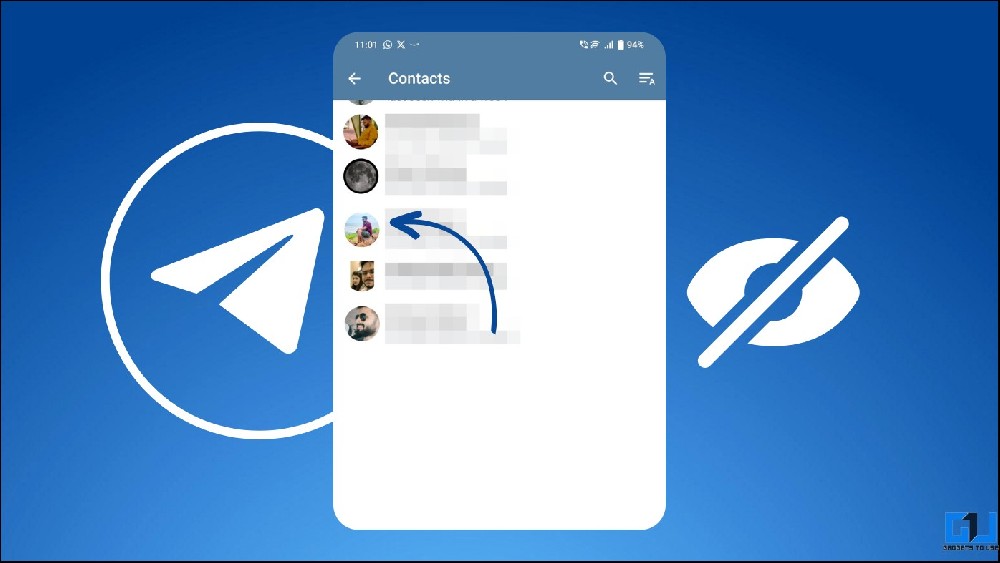 在 Telegram 上隐藏个人资料照片